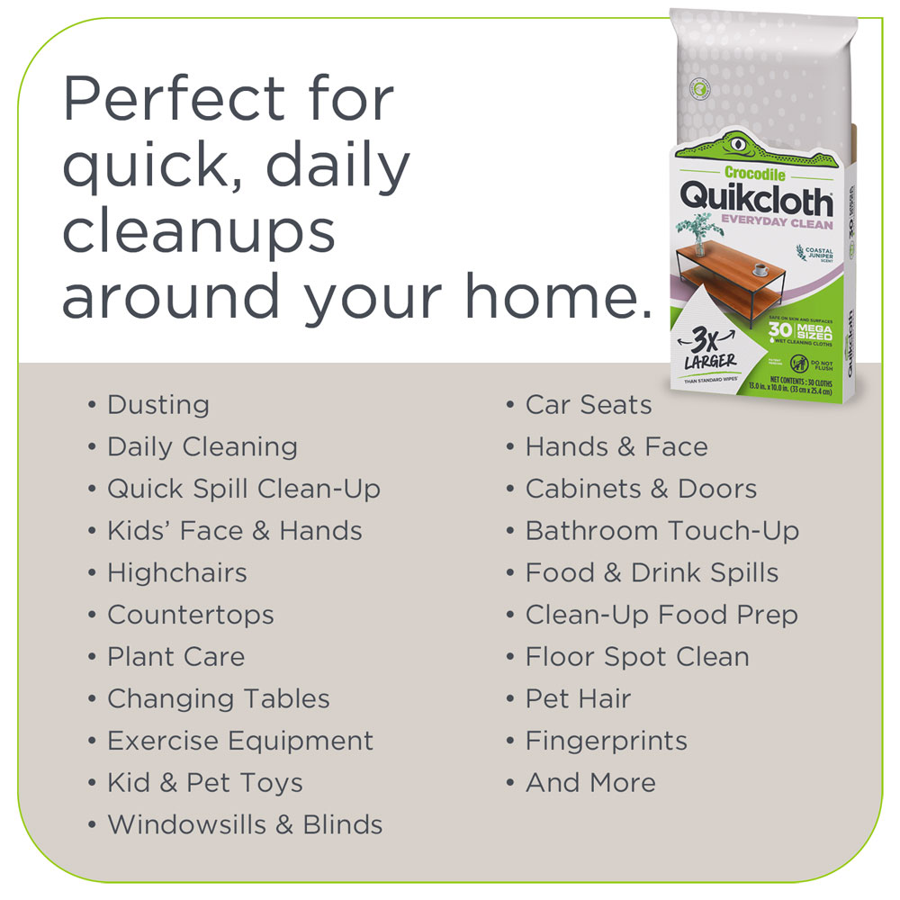 Everyday Clean (3 Packs, 90 Total Wipes)