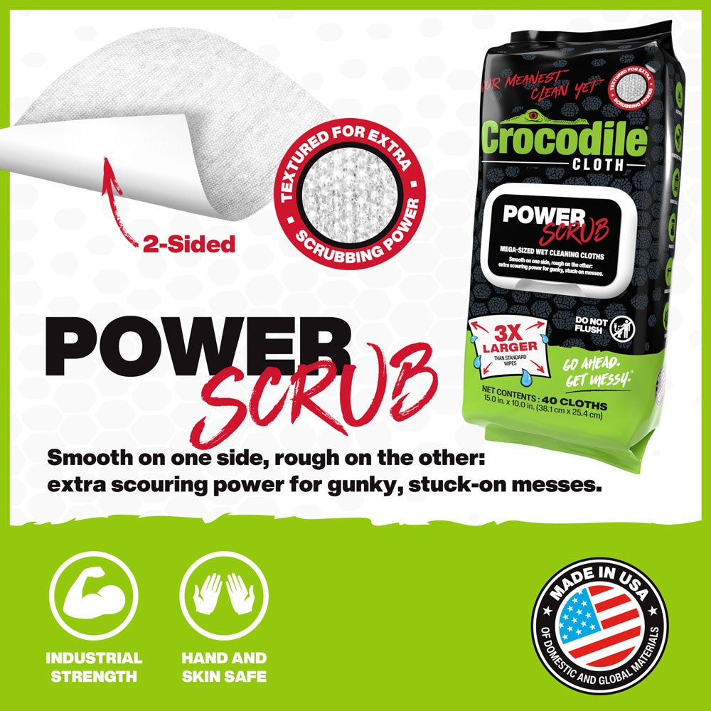 PowerSCRUB (12 Packs of 40)