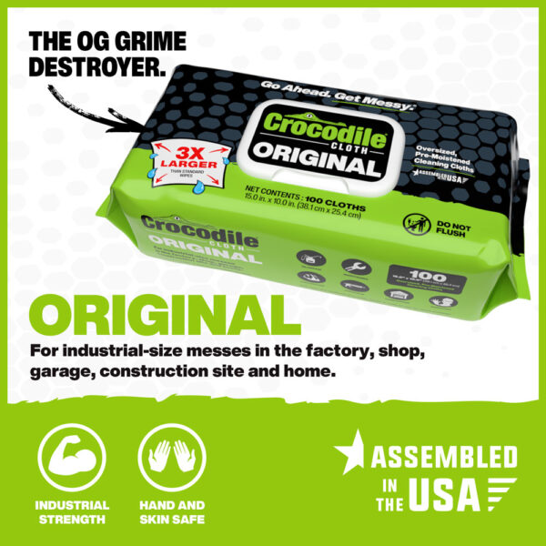 Crocodile Cloth ORIGINAL the OG Grime Distroyer