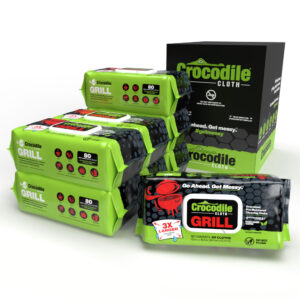 Crocodile Cloth Grill 80-Count (8) Pack Case