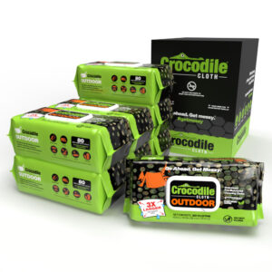 Crocodile Cloth 80-Count (8) Pack Case